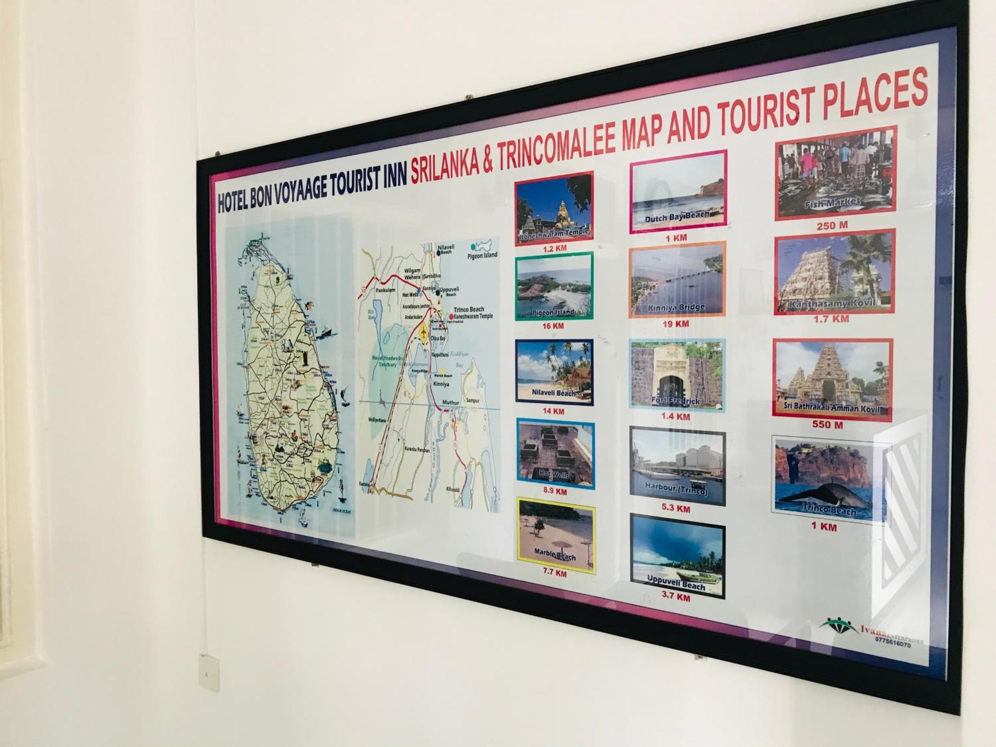 Bon Voyaage Tourist Inn Trincomalee Esterno foto